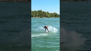 Wakeboarding Through a Ring of Fire🔥🔥🔥 #summervibes