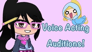 Gacha Club Voice Auditions! [CLOSED] | Read description for rules