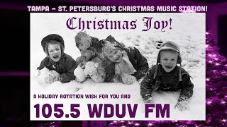 105.5 WDUV FM – Christmas Joy! – Tampa – St. Petersburg’s Christmas Music Station! (Cox Media)