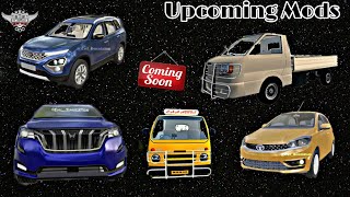 UPCOMING MODS FOR BUSSID |PART 3| V3.6.1| TATA SAFARI ,  TIAGO ,  ACE , XUV 700 , ASHOK LEYLAND DOST