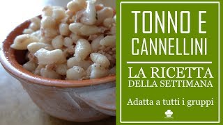 LE COLAZIONI FACILI E VELOCI: Tonno e fagioli cannellini (Adatta a tutti i gruppi)