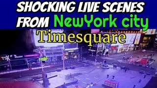 New York Shocking Live Scenes after Covid  -19 Alert || USA