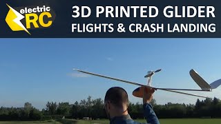 3D-printed RC glider (Part2) - Crash landing