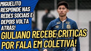 GIULIANO CRITICADO POR JOGADORES + MIGUELITO RESPONDEU! + CARILLE RELACIONA YUSUPHA NJIE!