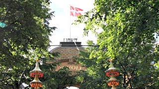 Summer in Tivoli Gardens, Copenhagen