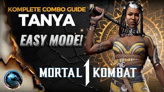 Easy Mode Tanya Komplete combo guide- Mortal Kombat 1