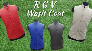 Waist Coat by RGV (Good One Shirt) Mahavir Gali Cheap Price Best Quality