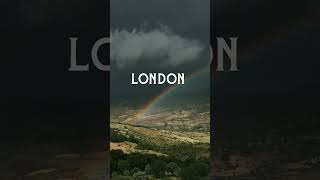 London's Stunning Rainbow: A Beautiful Sight to See!