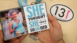 Finisher Medals: She Power Half Marathon 2016