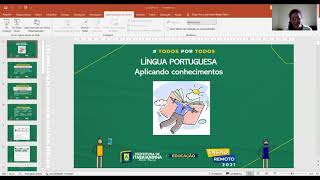 Língua Portuguesa - Aula 1 e 2 - 9º ano (29/11 a 03/12)  Aplicando conhecimentos