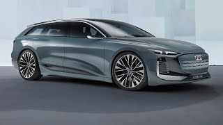 Audi A6  Avant e-tron (2022) обзор шикарного универсала