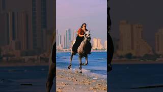 Beach horse racing Dubai #bollywood #love #hindisong #horse