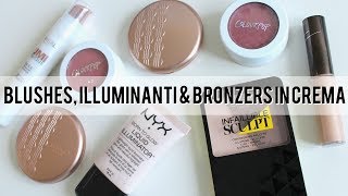 ❤ MAKEUP COLLECTION: Blushes, Illuminant & Bronzers in Crema ❤