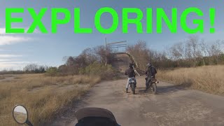 Urban Dual Sport Exploring - Abandoned Stuff - PT1