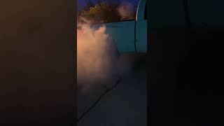 V6 Dakota doing a burnout