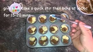 easy marble cupcakes recipe