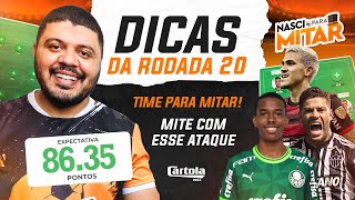 CARTOLA FC 2024 - DICAS RODADA 20 - CARTOLA RODADA 20.