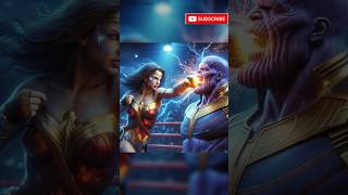 Wonderwoman vs Thanos 😱🥺(Revenge for her mum 🥺❤️)#marvel #dc #shorts #trending