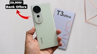 Vivo T3 Ultra Unboxing | Vivo T3 Ultra Confirm Price In India | Bank Offers ???