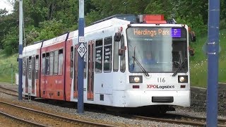 Sheffield Supertram - Sheffield Station, England