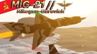 MiG-21 Mikoyan-Gurevich Showcase // Roblox Plane Crazy