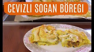 Cevizli Soğan Böreği | bol zerdeçallı ve çörek otlu | vejeteryan tarif | Canandan Tarifler