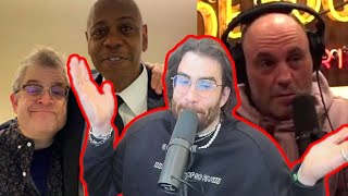 Hasanabi Reacts to Joe Rogan Defending Dave Chappelle Against Patton Oswalt