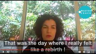 I really felt like a rebirth! Houda sharing her experience getting certified with GoMasterCoach