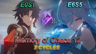 Bringing back my GODLY E0S1 BLADE! feat. E6S5 JingLiu❄️ vs. NEW Memory of Chaos 12 in 3 CYCLES