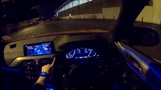 BMW X3M Competition POV NIGHT DRIVE | AMBIENT LIGHTS