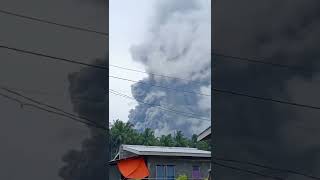 A phreatic eruption is reported from the Bulusan volcano in Luzon, Philippines.