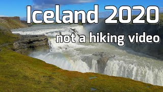 Iceland 2020 (not a hiking video) - Skógafoss, Thingvellir, Strokkur geyser, Gullfoss, Kerið