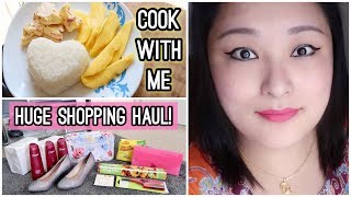 Cook with Puccasyanu - Sweet Sticky Rice & Mango + Huge Shopping Haul - Vlog #115