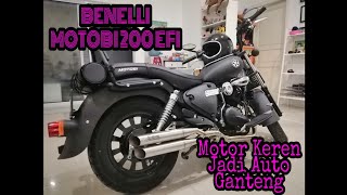 Benelli Motobi 200 Efi dan Suara Knalpot Custom