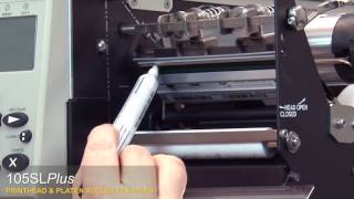 105 plus Print Head and Platen Rolling