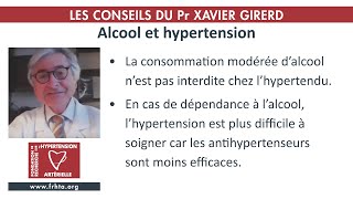 Alcool et hypertension #hypertension