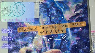 Roseknit39 - Episode 97: Diamond Painting from TEMU #craft #diamondpainting #temu #haul #wip #chat