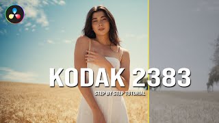 Kodak 2383 Film Look - Step by Step Tutorial