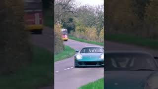 Porsche Carrera GT fly by