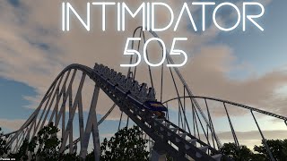 Intimidator 505 || Intamin Super-Coaster || No Limits 2 Pro