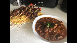 Foie d’agneau / وصفات العيد الأضحى / الكبدة بطريقتين مشرملة ( كمونية ) و مشوية