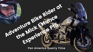 Adventure Bike Rider at the Mick Extance Harley Davidson Pan America Off Road Experience Pt5