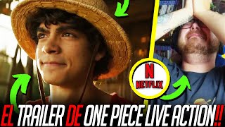 ONE PIECE LIVE ACTION❗️☠️ Mi REACCIÓN COMPLETA al TEASER TRAILER OFICIAL❗️👒