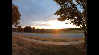 Sunrise outside of my office window on October 20, 2010 in Kansas