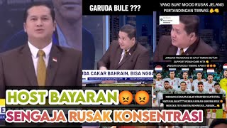 GARUDA BULE ITU RASIS - MANUSIA INI DIBAYAR UNTUK GANGGU KONSENTRASI TIMNAS MELAWAN BAHRAIN