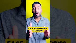 Face Brightening Tricks #skincare #shorts