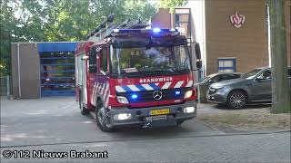 brandweer Berghem en Schaijk met spoed naar bosbrand aan de zesde Heistraat in Berghem