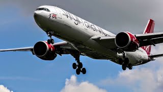 London Heathrow Airport - Close Up Heavy Arrivals Incl: A380's, A350's, 767's & More! | 11/07/2024