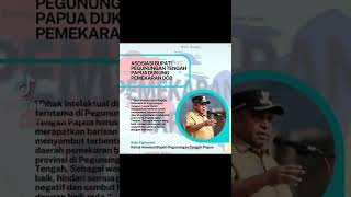 pembentukan DOB dukung percepat pembangunan papua