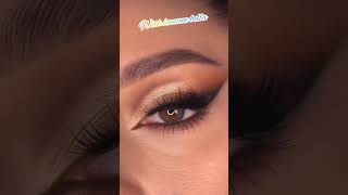 أفضل مكياج للعيون المبطنة|      best makeup for hooded eyes